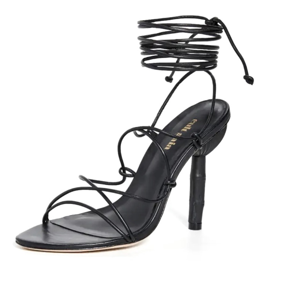 Cult Gaia Soleil Heels in navy New size 36
